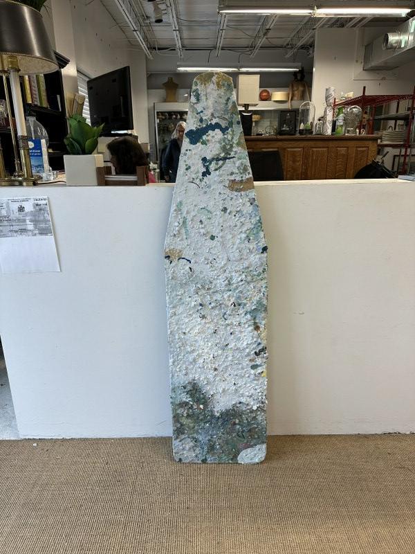 Edward Avedisian (1936-2007 ) abstract painted ironing board, from Hudson, N.Y. estate of noted fine: Edward Avedisian (1936-2007 ) abstract painted ironing board, from Hudson, N.Y. estate of noted fine art collector Albert Burnette Roberts. The ironing board was hanging in his hallway, in hid Hudson,