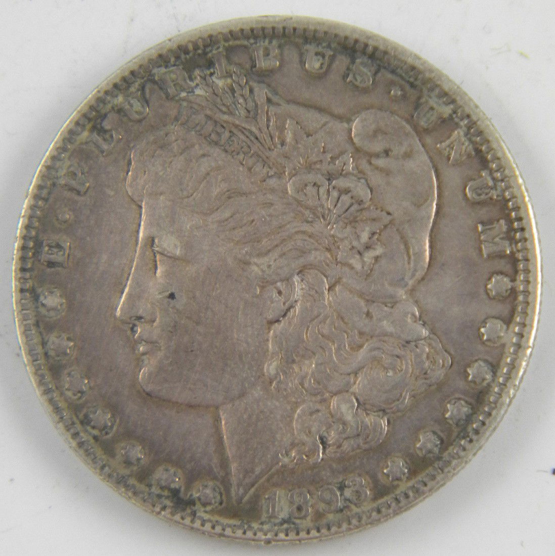 1893 Morgan Silver Dollar Extra Fine: 1893 Morgan Silver Dollar Extra Fine