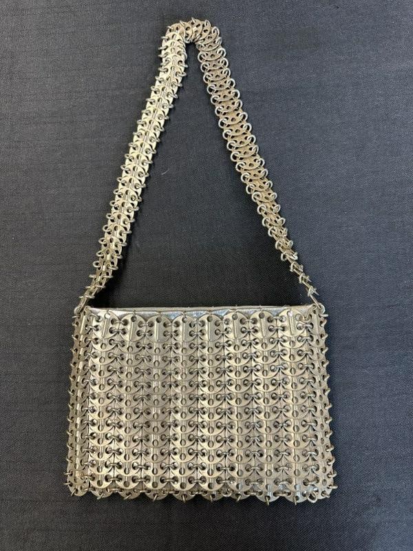 Vintage Paco Rabanne ( paris ) handbag, found in local estate, ( paper label inside bag, but loose ) (1 of 6)