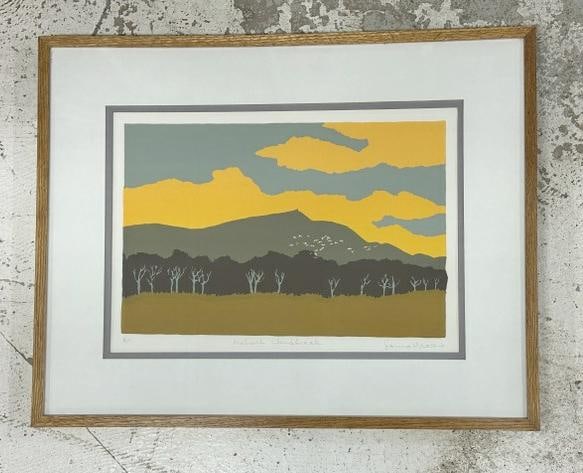 LORNA MASSIE signed print titled MOHONK CLOUDBREAK, Artist Proof, from New Paltz, N.Y. estate, fine (1 of 5)