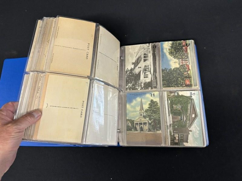 244 New York State postcards in album (1 of 7)