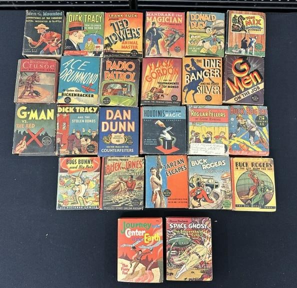 (29) Big Little books including (2 others ) as pictured, from local estate, just as we found them. (1 of 6)