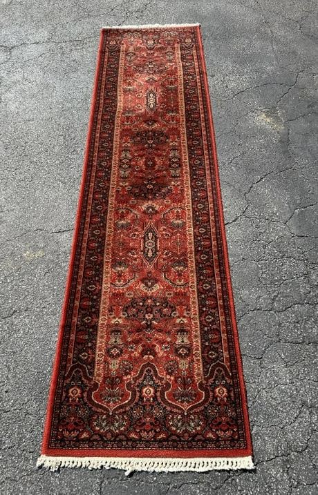 Very nice machine made oriental runner, very nice condition, vibrant color, from non smoking home, (1 of 2)