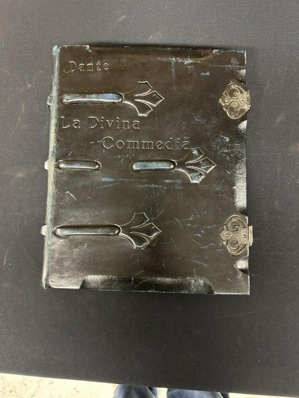 Rare Limited Edition DANTE ALIGHIERI LA DIVINA COMMEDIA 1922. ( In beautiful black leather boards (1 of 11)
