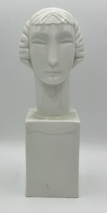 Lamberton Scammell, Ceramic Bust, 1930, Geza de Vegh, USA, fine condition, signed on bottom as (1 of 4)
