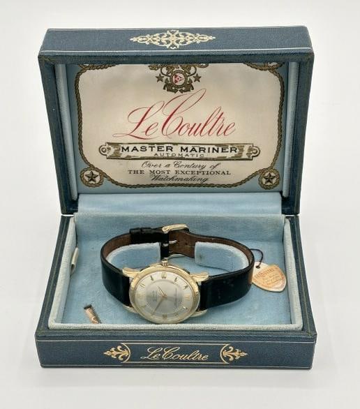 Le Coultre MASTER MARINER (14k ) Men's watch in original box, not running, case in fine condition. (1 of 7)