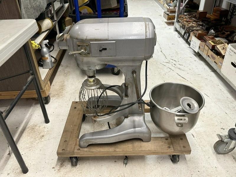 HOBART counter top commercial mixer with attachments as pictured. Was used in a home in Kingston, (1 of 8)