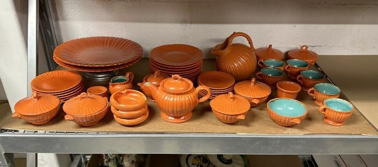 STANGL - lot of unusual pattern, some unusual forms, some with chips, grat lot for dealer to sort (1 of 8)