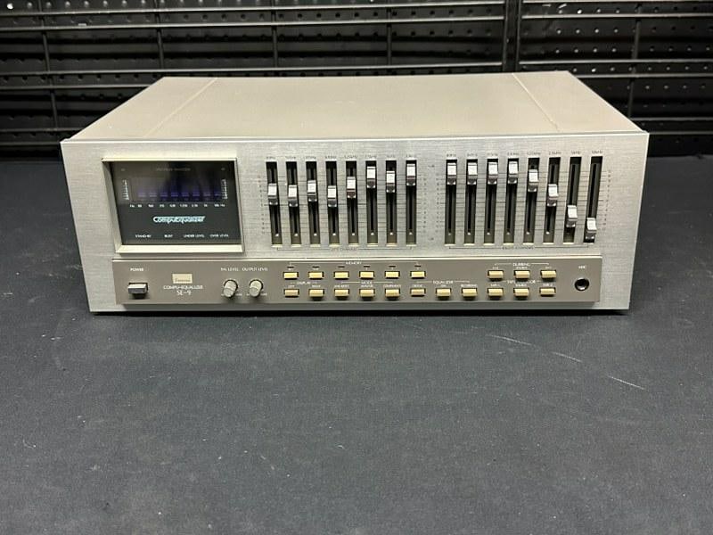 Vintage SANSUI SE-9 Compu Equalizer, powers up. Serial Number 02100020.  All stereo & audio (1 of 5)