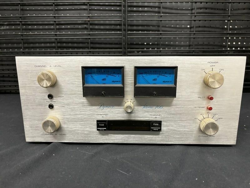 Vintage audio, Dynaco 400 Power Amplifier. Serial number 28508011. Unit powers up but has not been (1 of 4)