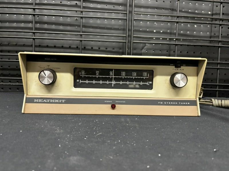 Vintage audio, Heathkit Model AJ-13 FM Stereo Tuner. Serial number 913-2601. Unit has been plugged (1 of 5)