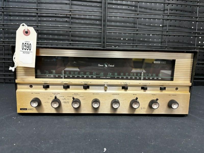 Vintage audio Harman Kardon Model TA 230 Am/FM Stereo Receiver. Serial number 2780806. This is a (1 of 6)