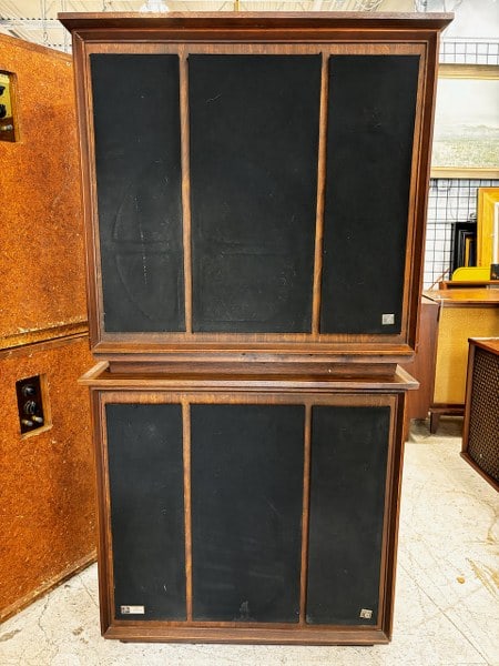 Vintage audio, The Fisher XP-18 speakers. Serial numbers 10675 & 10745. Each speaker measures 29 (1 of 12)