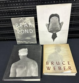 (4) hardbound Photography books mostly all male, ( many nude & partially nude ) from estate of