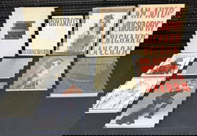 RICHARD AVEDON (9) books and portfolio's from estate of Fashion Photographer Bolling Powell in the