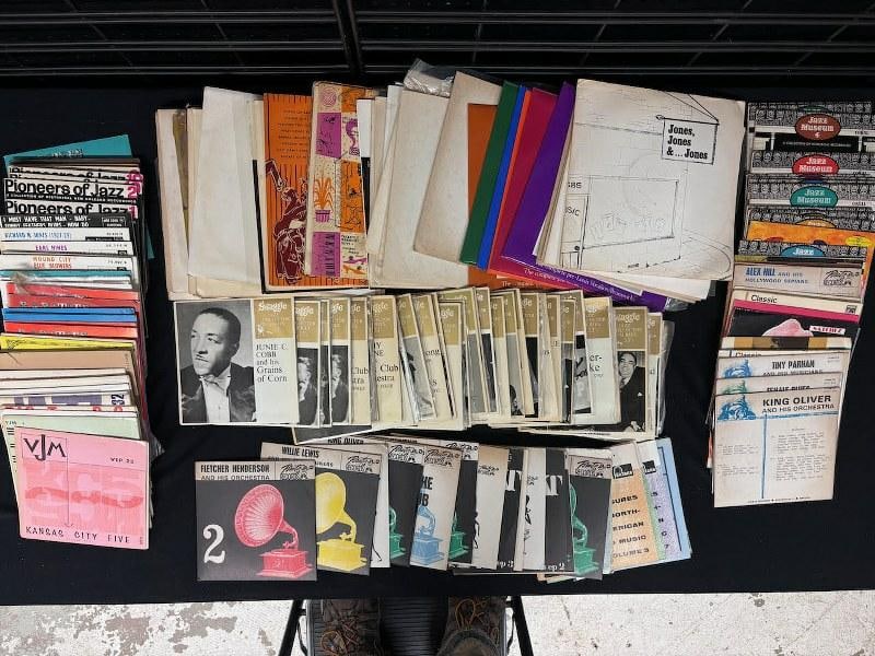 Jazz/blues 7"/10" 1970s repressings lot. This is predominantly made up of roots jazz and blues. Lot (1 of 16)