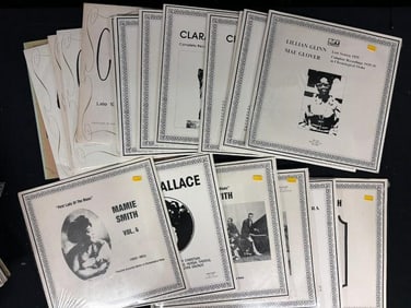 150+ roots jazz/blues record lot.As found in good condition in Catskills estate. Lot includes