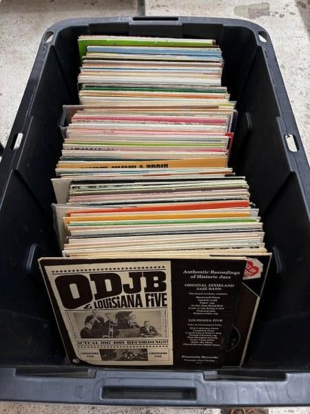 150+ roots jazz/blues record lot.As found in good condition in Catskills estate. Lot includes (1 of 6)