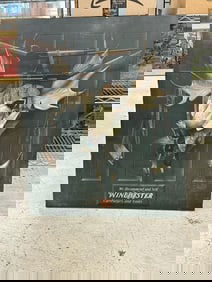 Alexander Pope WINCHESTER tin litho advertising sign, from Corporate offices of Ande Rooney, nice