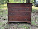 Nice 19th c country 4 drawer chest of drawers, from Hudson Valley country home, nice old patina,