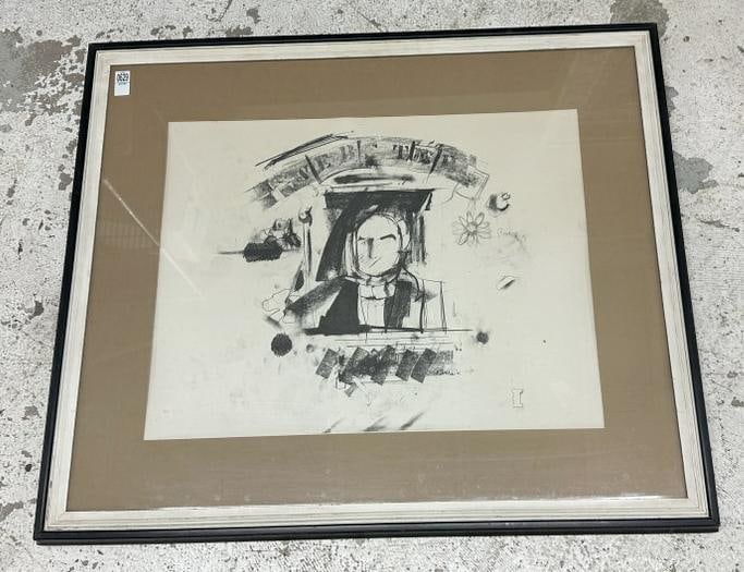 Larry Rivers ( 1923-2002 ) Daniel Webster 1961, edition 39/80, signed lower right ( "Rivers " ), (1 of 4)