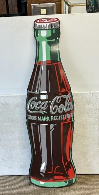 Limited Edition COCA COLA porcelain advertising sign from ANDE ROONEY , business closing in: Limited Edition COCA COLA porcelain advertising sign from ANDE ROONEY , business closing in September, after many years in the reproduction advertising sign business. These come from her Corporate off