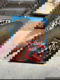 18 cases 7UP FOOTBALL tin embossed signs (17" X 13") 24 in a case, 432 pcs.