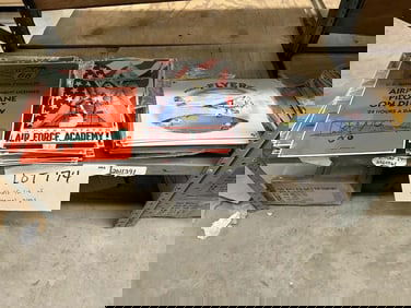 Over (60) enamel signs to include - PHILLIPS 66, AIR FORCE, SPIRIT OF ST. LOUIS……