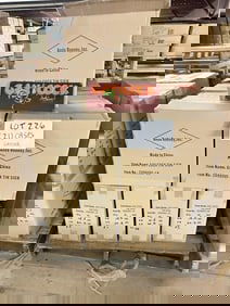 (21) cases tin embossed GAY COCK signs, ( 42 ) in a case, total 882 signs…..