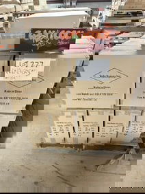 (21) cases tin embossed GAY COCK signs, ( 42 ) in a case, total 882 signs…..