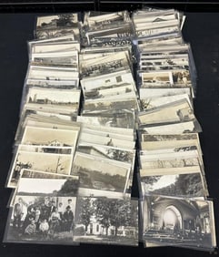 200 RPPCs from the collection of Robert Bogdan, author, collector and dealer of RPPCs.