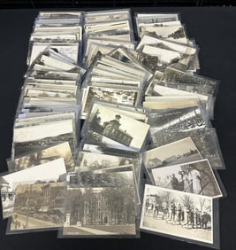 200 RPPCs from the collection of Robert Bogdan, author, collector and dealer of RPPCs.