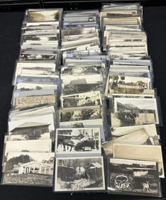 205 RPPCs plus 16 non-RPPCs, total of 221, from the collection of Robert Bogdan, author, collector