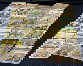 252 tinted stereoviews, many genre.