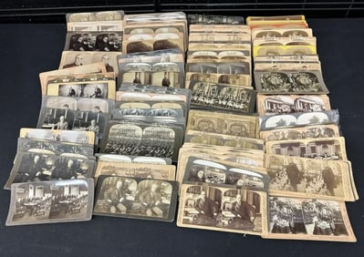 208 stereoviews of presidents and personalities.