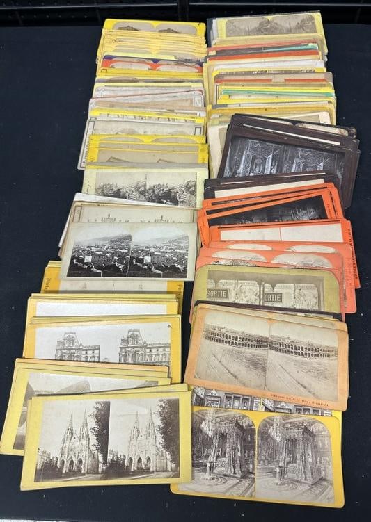 203 Foreign flat mount stereoviews. (1 of 1)