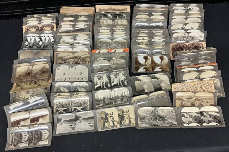 324 mixed stereoviews, US, occupational, world, animals, etc. (1 of 1)