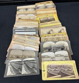 106 stereoviews of Ships.