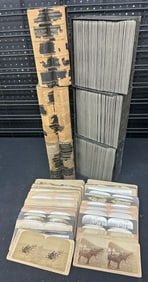 380 military stereoviews, including 300 WWI in boxes, plus 80 other military views.
