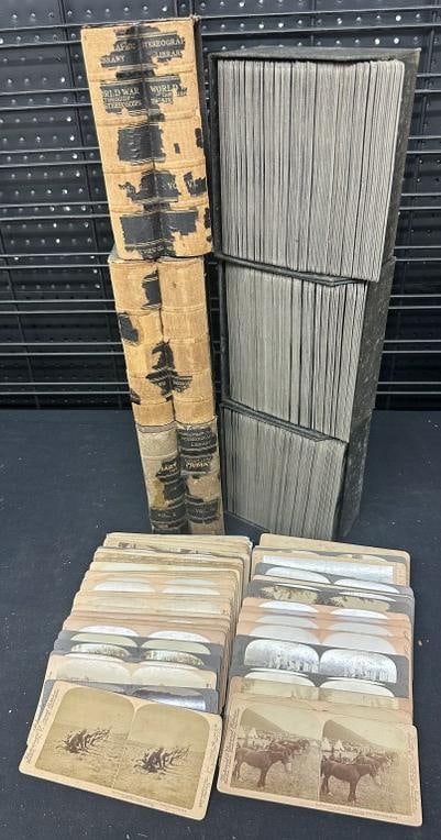 380 military stereoviews, including 300 WWI in boxes, plus 80 other military views. (1 of 1)