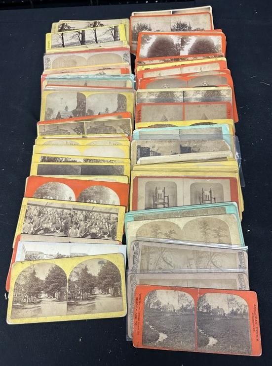 105 US flat mount stereoviews. (1 of 1)