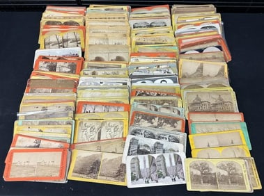 360 mixed stereoviews, mostly US.