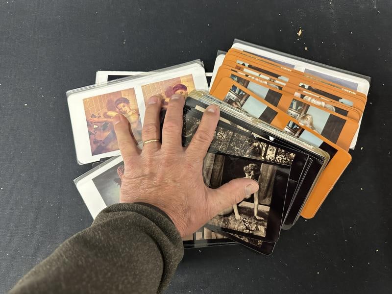 49 nudes, erotic, and related subject matter stereo view cards: 49 nudes, erotic, and related subject matter stereo view cards