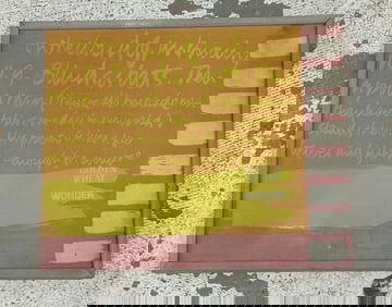 Corita Kent (1919-1986 ), serigraph, frame measures 15.25" x 18.25", nice estate condition. ( signed