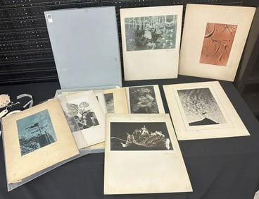 Lot of (19) pictorial photographs by Jose Alemany, all vintage, mostly all signed, sizes vary up to