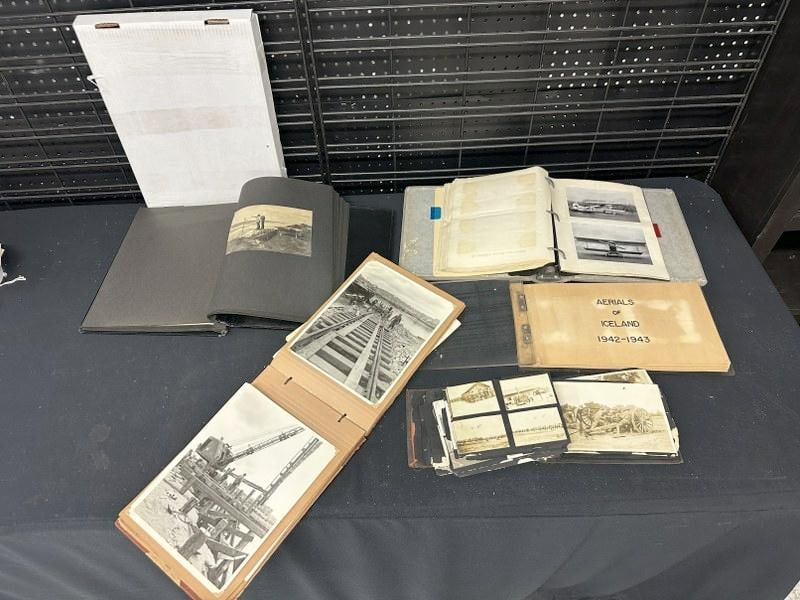 Lot of MILITARY photo albums, 19th century to WW II. (1 of 12)