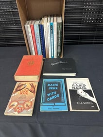 Boxlot contemporary MAGIC books and related, hardcover and softcover, some with dust jackets, from