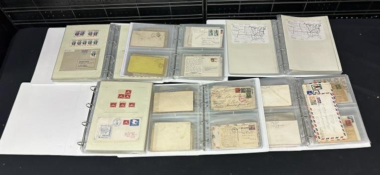 Boxlot postage covers, stamps envelopes, First Day Covers, etc. From USA and some foreign, just as (1 of 8)