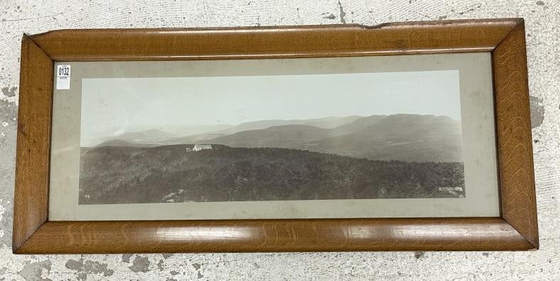 OVERLOOK HOTEL large landscape panoramic photograph, Photographers stamp is illegible to (1 of 5)