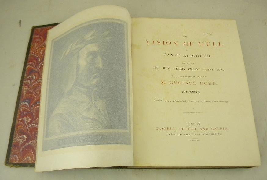 The Vision of Hell, by Dante Alighieri. Translated: The Vision of Hell, by Dante Alighieri. Translated by the Rev. Henry Francis Cary, M A and illustrated with the designs of M. Gustave Dore. With critical and explanatory notes, life of Dante, and Chro